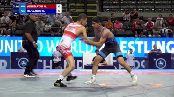 55 kg Qualif. - Meruzhan Mkhitaryan, Armenia vs Nihat Bahmanov, Azerbaijan