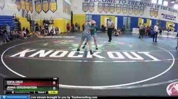 145 lbs Cons. Round 2 - Sofia Cruz, Tohopekaliga vs Jenna Gerzenshtein, McKeel