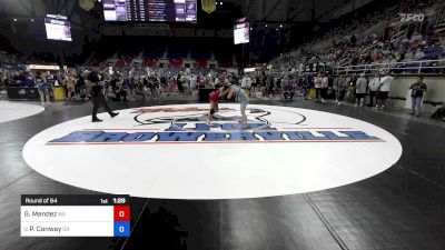 112 lbs Round Of 64 - Grayce Mendez, WA vs Paisley Conway, OR