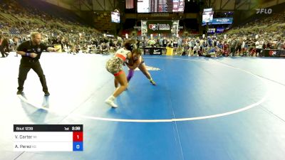 170 lbs Round Of 128 - Victoria Carter, MI vs Amanda Perez, KS