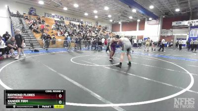 285 lbs Cons. Round 4 - Xander Firm, Sultana vs Raymond Flores, Mountain View