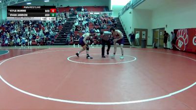 113 lbs Cons. Round 3 - Evan Janson, Avon vs Kyle Burns, Barberton