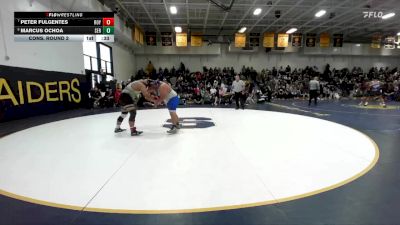 285 lbs Cons. Round 2 - Peter Fulgentes, Royal vs Marcus Ochoa, Serrano