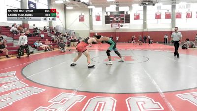 215 lbs Consi Of 4 - Nathan Hartunian, Wayland High School / Metrowest United Wc vs Aaron Ruiz-angel, Nc United/ Mountain Airy High School