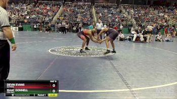 4A 190 lbs Cons. Round 1 - Devin Evans, Olympic vs Isaac Donnell, Cox Mill