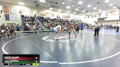 175 lbs Cons. Round 3 - Cole Deedrick, Chino Hills vs Austin Majors, Cathedral Catholic