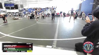 100 lbs Round 1 (4 Team) - Jeremiha Covey, Missouri Outlaws vs Alec Brenner, Potentially Dangerous