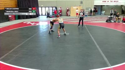 157 lbs Cons. Round 3 - Marcell Dely, Fort Hays State vs Micah Castro, Fort Hays State