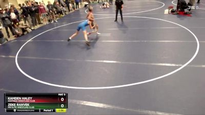 114 lbs Champ. Round 2 - Kamden Haley, Hastings Wrestling Club vs Zeke Ranvek, MN Elite Wrestling Club