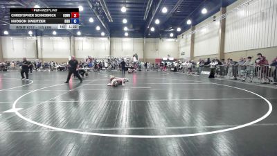 113 lbs 3rd Place - Christopher Schnobrick, Cowboy Wrestling Club vs Hudson Sweitzer, Bishop Verot