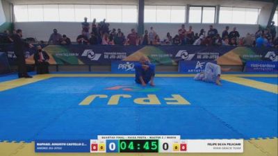 FELIPE SILVA PELICIARI vs RAPHAEL AUGUSTO CASTELLO ZANETI 2026 FPJJ Copa Grandes Mestres Etapa 3