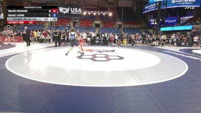 144 lbs Champ. Rd Of 128 - Miles Higgins, HI vs Isaac Lowe, FL