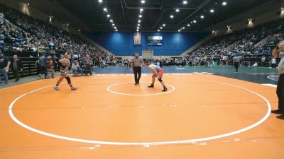 1 - 175 lbs Quarterfinal - Tyler Gonzalez, Chilhowie vs John Smith, Giles High School