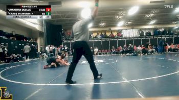 126 lbs Cons. Round 2 - Jonathan Declue, St. Clair vs Chase Youngwirth, Hannibal