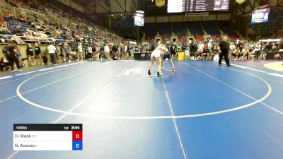 145 lbs Cons 64 #2 - Haddy Waak, CO vs Nina Aceves, IL