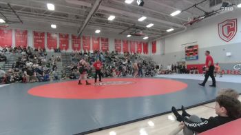 215 lbs 1st Place Match - Kannon Sherman, Norwood vs Cooper Andrews, Rocky Mountain