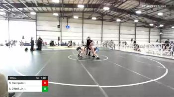 160 lbs Consolation - Nick Giompalo, FL vs Stephen O'Neil, Jr., NJ