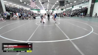 190 lbs Cons. Round 4 - Enzo Hernandez, Spartan Wrestling vs Chase Kivett, Neosho Wrestling