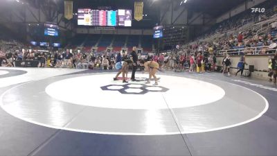 155 lbs Champ. Rd Of 64 - Brynlee Vaughan, WI vs Alanis Martinez, PA