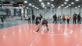 120 lbs Round 5 (4pm Saturday) - Chase Randolph, PA USA vs Devien Martinez, Cali Red