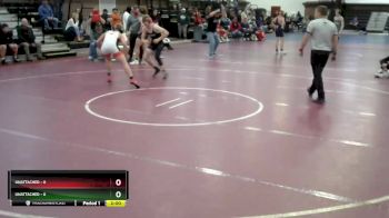 175 lbs Round 1 (8 Team) - Dusty Thomson, Manti vs Hagen Nielson, North Sanpete