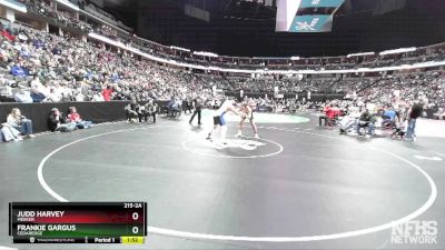 215-2A Quarterfinal - Judd Harvey, Meeker vs Frankie Gargus, Cedaredge