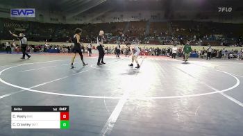 94 lbs Consi Of 16 #2 - Cooper Keely, Blanchard High School vs Clifford Crawley, Taft Middle School