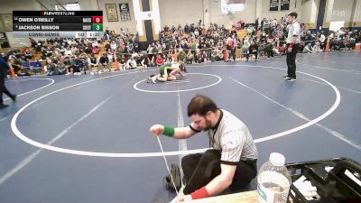 150 lbs Consolation - Owen O'Reilly, Nauset vs Jackson Bisson, Southwick-Tolland