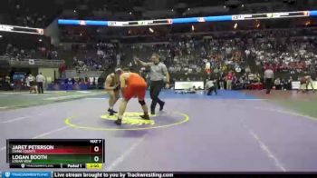 Semifinal - Logan Booth, Logan View vs Jaret Peterson, Chase County