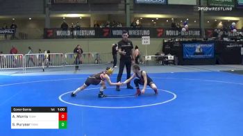 85 lbs Consolation - Addyson Morris, Team Tulsa WC vs Scout Puryear, Terminator Wrestling Academy