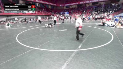 120 lbs D2/d3 - Semi-finals (sat 10:00am.) - Pearson Owens, Coleman vs Cade Birchman, Fennimore