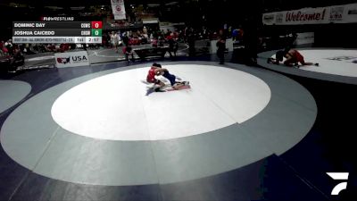 Cons. Round 4 - Dominic Day, California Gladiators Wrestling Club vs Joshua Caicedo, Corona High School Wrestling