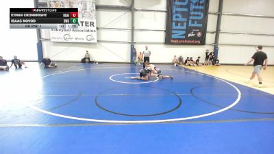 126 lbs Rr Rnd 1 - Ethan Cronkright, Blue Shell Wrestling Club vs Isaac Novod, Doughboy Black