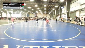 100 lbs Rr Rnd 1 - Chelsea Dressler, PA DXI Elite vs Julie Gatto, 757 Sirens