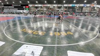 140 lbs Champ. Round 2 - Haas Lundeen, Coyote Wrestling Club vs Brooks Brosovich, Team Champs