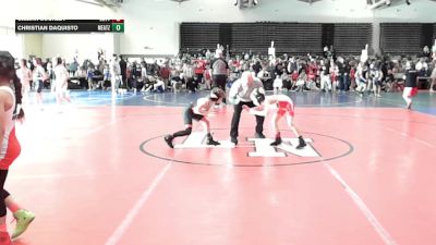 57 lbs Rr Rnd 1 - Cillian Buckley, Smitty's Barn Red - ESC vs Christian DaQuisto, MeatHeadz - ESC