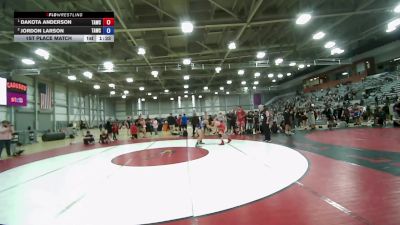157 lbs 1st Place Match - Dakota Anderson, Team Aggression Wrestling Club vs Jordon Larson, Team Aggression Wrestling Club