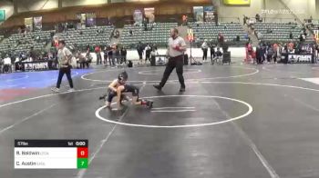 49 lbs Consolation - Uriah Barabin, Yuba Sutter Combat vs Zechariah McElroy, Spanish Springs Wrestling Club