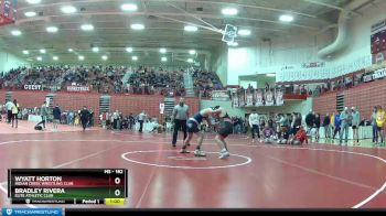 182 lbs Champ. Round 1 - Wyatt Horton, Indian Creek Wrestling Club vs Bradley Rivera, Elite Athletic Club