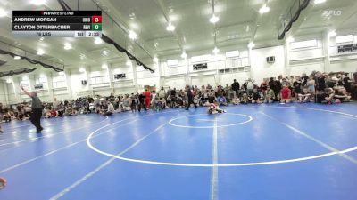 76 lbs Round Robin 3 - Andrew Morgan, Ohio Gold - Black - EL vs Clayton Otterbacher, Revival Black - EL
