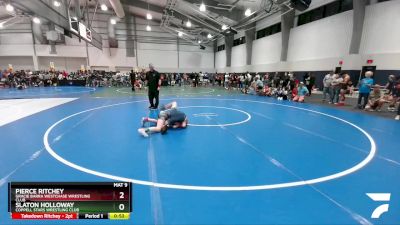 106 lbs Cons. Round 3 - Pierce Ritchey, Gracie Barra Westchase Wrestling Club vs Slaton Holloway, Coppell Stars Wrestling Club