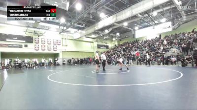 285 lbs Cons. Round 2 - Justin Arana, SAN FERNANDO vs Benjamin Rivas, CARSON