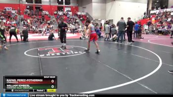 105 lbs Quarterfinal - William Kimberl, Tennessee Valley Wrestling vs Rafael Perez-Fotheringham, Stronghold