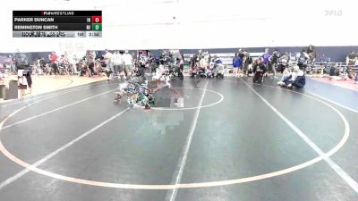 55 lbs Consi Of 8 #1 - Parker Duncan, IN vs Remington Smith, MI