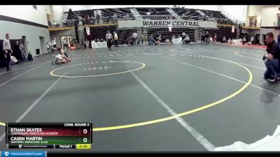 71 lbs Cons. Round 3 - Ethan Skates, Contenders Wrestling Academy vs Casen Martin, Western Wrestling Club