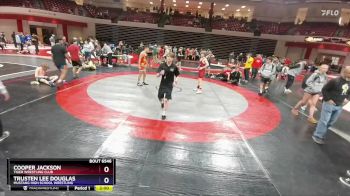 120 lbs 3rd Place Match - Cooper Jackson, Tiger Wrestling Club vs Trusten Lee Douglas, Mustang High School Wrestling