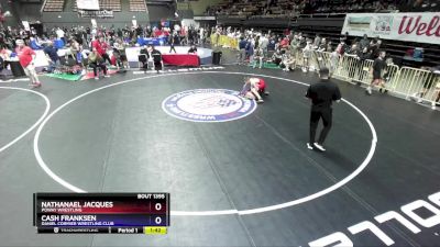 126 lbs Cons. Round 2 - Nathanael Jacques, Poway Wrestling vs Cash Franksen, Daniel Cormier Wrestling Club