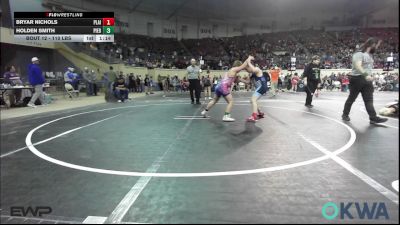 110 lbs Round Of 16 - Bryar Nichols, Plainview Youth Wrestling Club vs Holden Smith, Piedmont