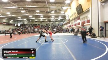 215 lbs Champ. Round 2 - Carson Thomas, St. Johns vs Elijah Harper, Round Valley