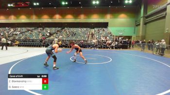 133 lbs Consi Of 8 #1 - Zach Blankenship, Oklahoma State vs David Saenz, Wyoming-UNATT